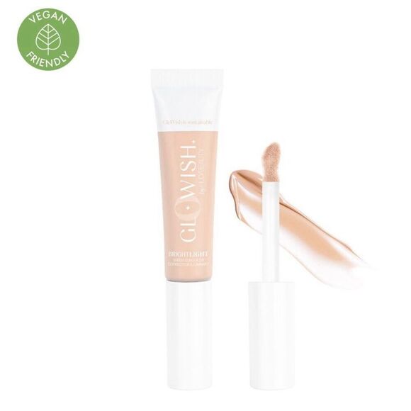 GloWish 02 By HUDA BEAUTY Bright Light Sheer Concealer 02 Fair Light 0.35oz - Picture 4 of 12
